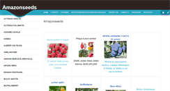 Desktop Screenshot of amazonseeds.it